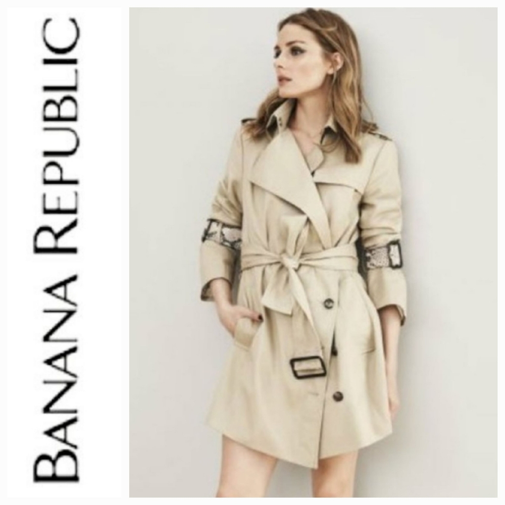 Olivia Palermo x Banana Republic Trench Coat - XXSP